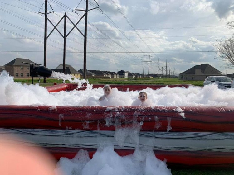 24 x 24 Foot Foam Party Pit Westside Inflatables, LLC Brusly LA
