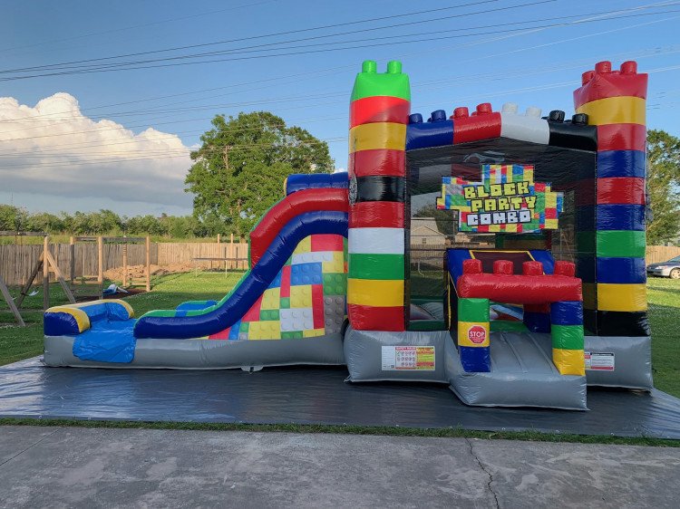 Bounce House with Slides Westside Inflatables LLC Brusly LA