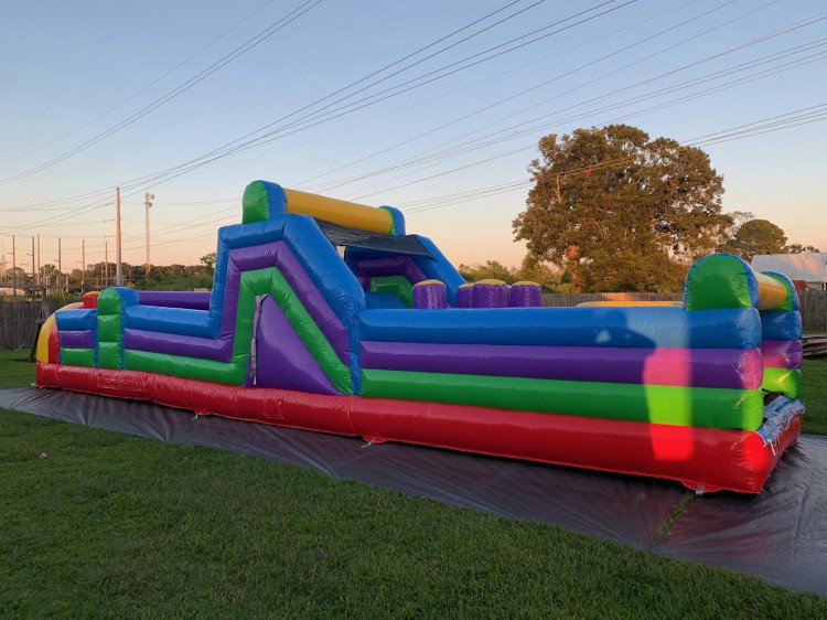 40 Foot Obstacle Course Westside Inflatables, LLC Brusly LA