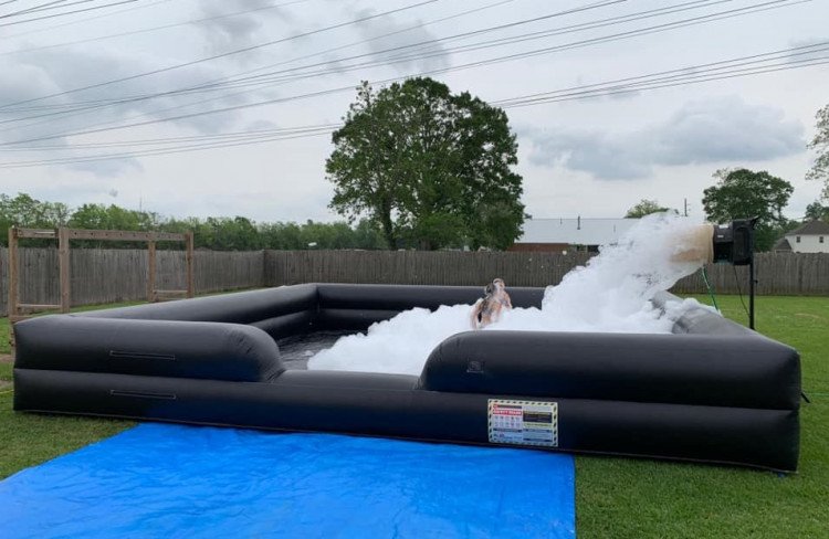 24 x 24 Foot Foam Party Pit