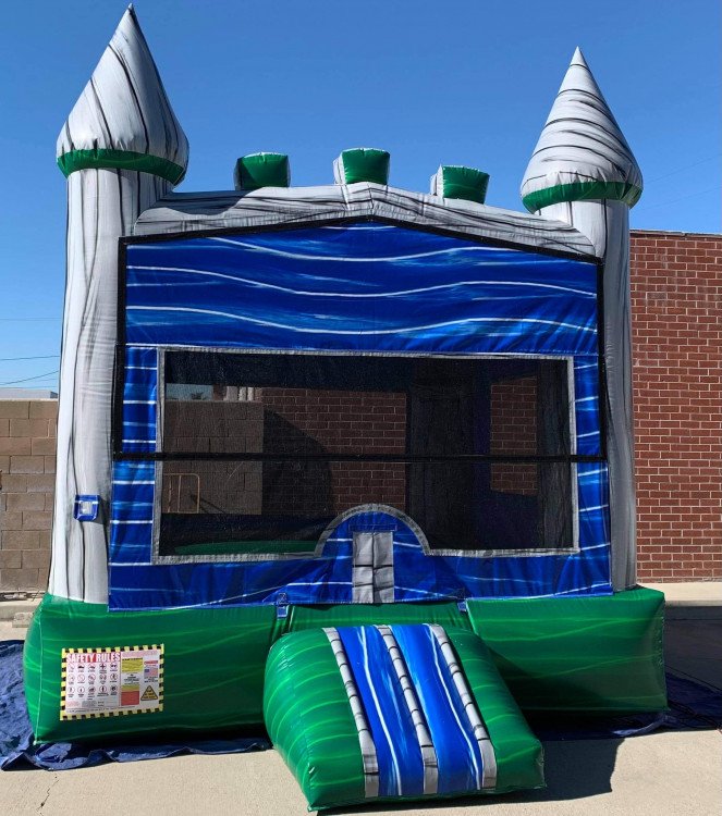 Standard Bounce House Green