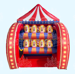 Down A Clown Carnival Game