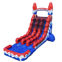 19 Ft Red White & Cool Double Lane